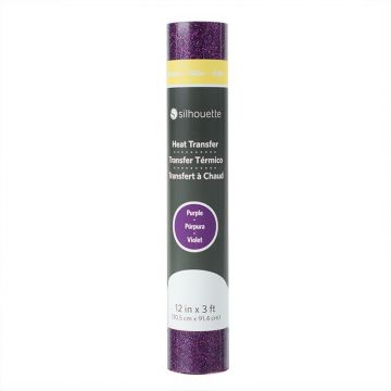 Glitter Heat Transfer - 12-Inch Purple