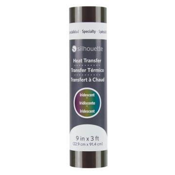 Iridescent Heat Transfer - 9-Inch Multicolor