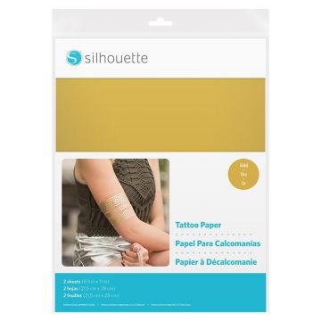 Temporary Tattoo Paper - Gold