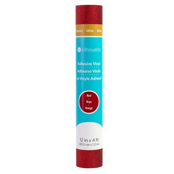 Glitter Vinyl - 12-Inch Red